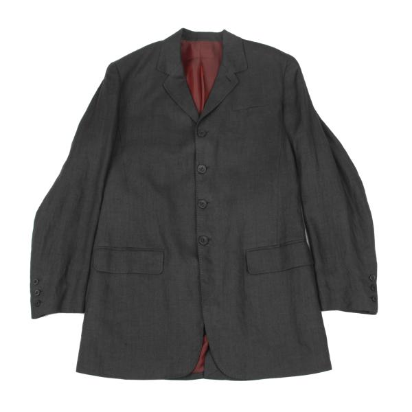 Jean Paul GAULTIER CLASSIQUE Linen 4B Jacket Gray Size 50