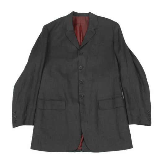 Jean Paul GAULTIER CLASSIQUE Linen 4B Jacket Gray Size 50