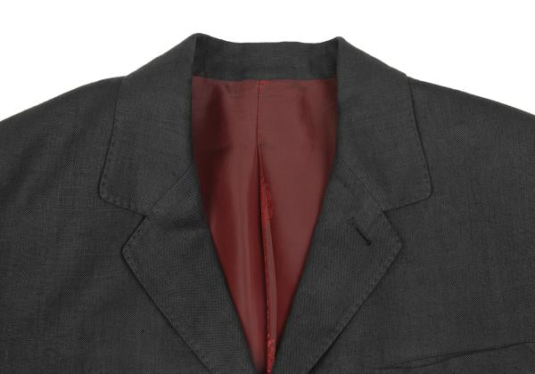 Jean Paul GAULTIER CLASSIQUE Linen 4B Jacket Gray Size 50