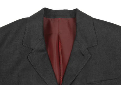 Jean Paul GAULTIER CLASSIQUE Linen 4B Jacket Gray Size 50