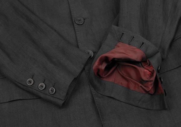 Jean Paul GAULTIER CLASSIQUE Linen 4B Jacket Gray Size 50
