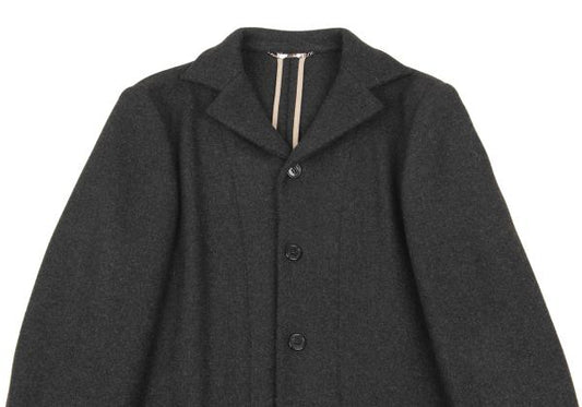 DOLCE&GABBANA Wool Blend Patch Jacket Charcoal Size 48