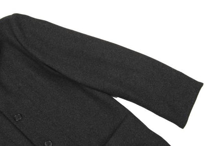 DOLCE&GABBANA Wool Blend Patch Jacket Charcoal Size 48
