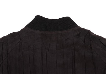 ISSEY MIYAKE WHITE LABEL Faux Suede Blouson Black Size 2