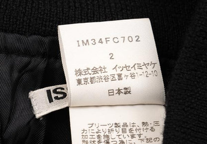 ISSEY MIYAKE WHITE LABEL Faux Suede Blouson Black Size 2