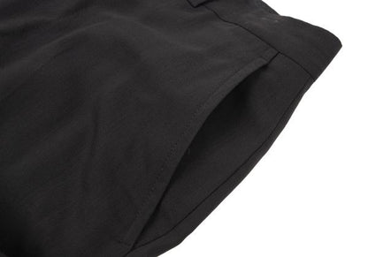 EMPORIO ARMANI Wool Center Crease Pants Black Size 46