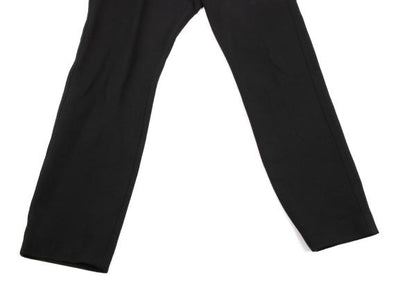 EMPORIO ARMANI Nylon Stretch Straight Pants Black Size 46