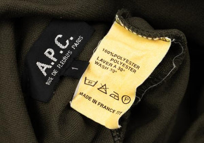 A.P.C. Poly Track Jacket Olive Size 1