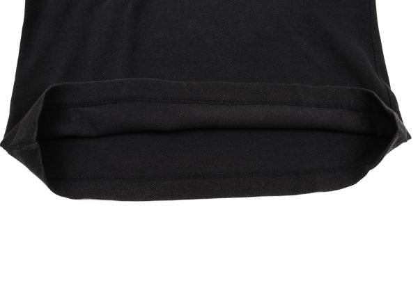 GUCCI Pique Point Embroidered Polo Shirt Navy Size S