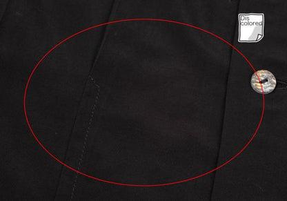 tricot COMME des GARCONS Rayon Tuck S/S Blouse Black Size M