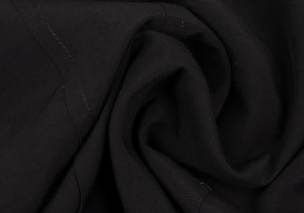 tricot COMME des GARCONS Rayon Tuck S/S Blouse Black Size M