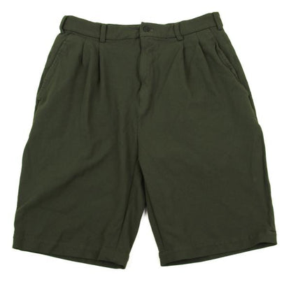 COMME des GARCONS Garment-Dyed Poly Shorts Olive Size M