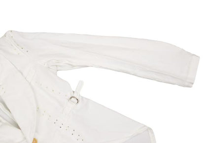 COMME des GARCONS Glove Design Punching Jacket White Size M