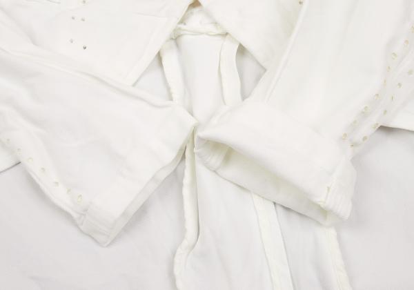 COMME des GARCONS Glove Design Punching Jacket White Size M