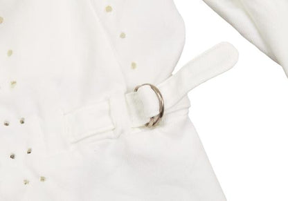 COMME des GARCONS Glove Design Punching Jacket White Size M