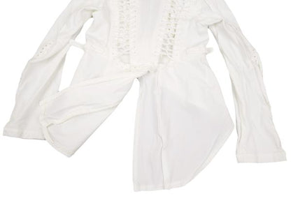 COMME des GARCONS Glove Design Punching Jacket White Size M