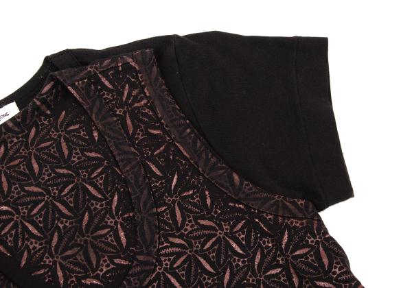 COMME des GARCONS Printed Layered T-Shirt Black Size M