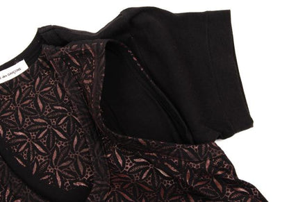 COMME des GARCONS Printed Layered T-Shirt Black Size M