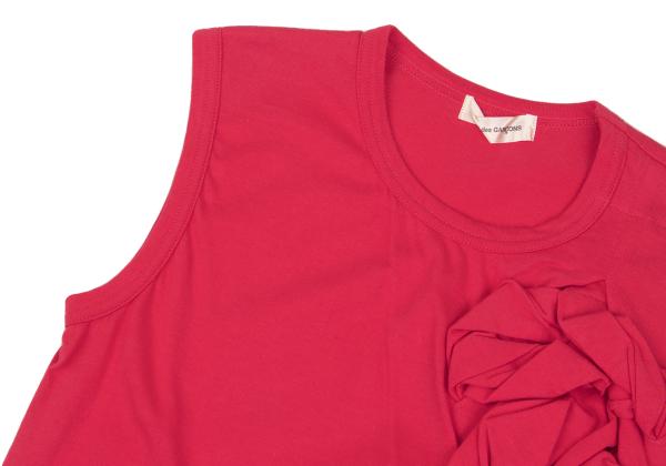 COMME des GARCONS Braided Asymmetrical Tank Top Pink Size M