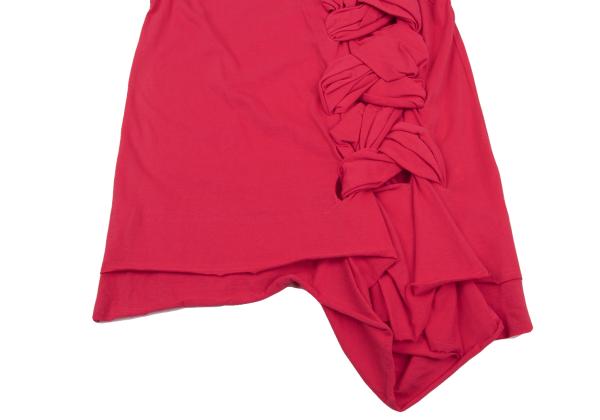 COMME des GARCONS Braided Asymmetrical Tank Top Pink Size M