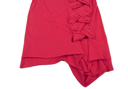 COMME des GARCONS Braided Asymmetrical Tank Top Pink Size M