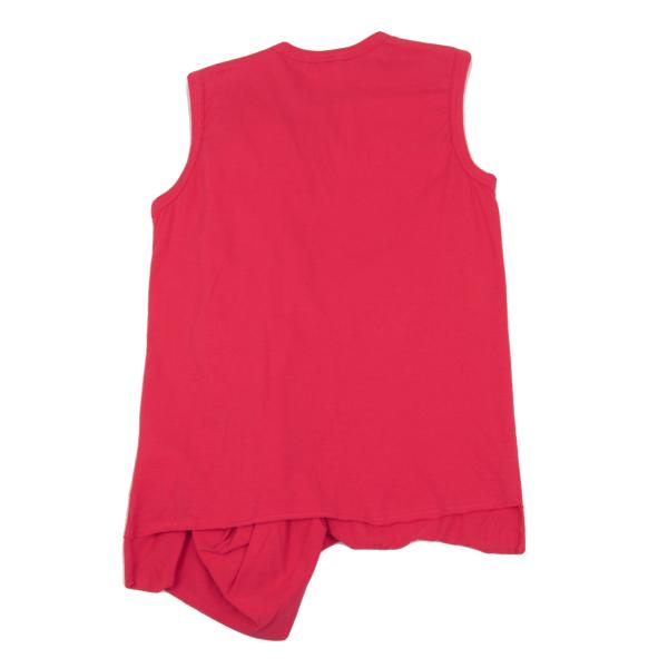 COMME des GARCONS Braided Asymmetrical Tank Top Pink Size M