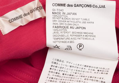 COMME des GARCONS Braided Asymmetrical Tank Top Pink Size M