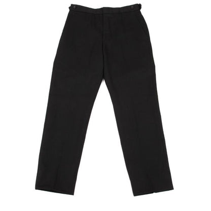 COMME des GARCONS Wool Gabardine Straight Pants Black Size M