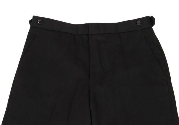 COMME des GARCONS Wool Gabardine Straight Pants Black Size M