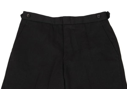 COMME des GARCONS Wool Gabardine Straight Pants Black Size M