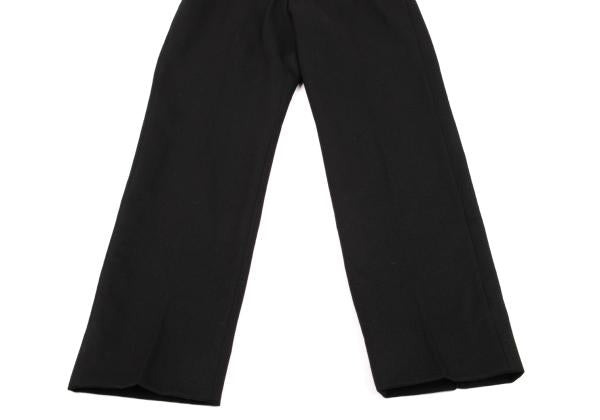COMME des GARCONS Wool Gabardine Straight Pants Black Size M