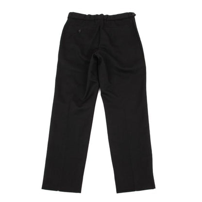 COMME des GARCONS Wool Gabardine Straight Pants Black Size M