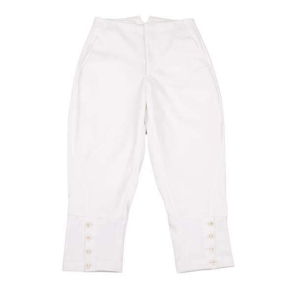 COMME des GARCONS NOIR Poly Jodhpurs Pants Off-White Size S