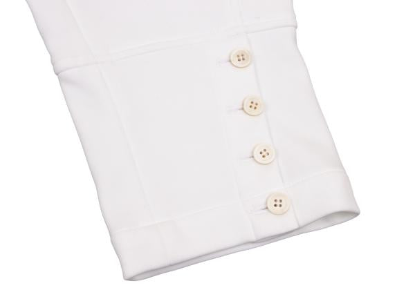 COMME des GARCONS NOIR Poly Jodhpurs Pants Off-White Size S