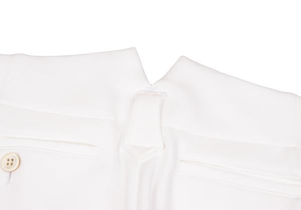 COMME des GARCONS NOIR Poly Jodhpurs Pants Off-White Size S