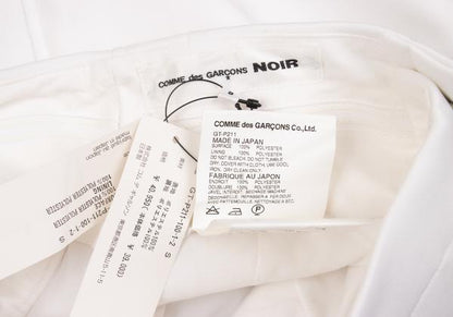 COMME des GARCONS NOIR Poly Jodhpurs Pants Off-White Size S