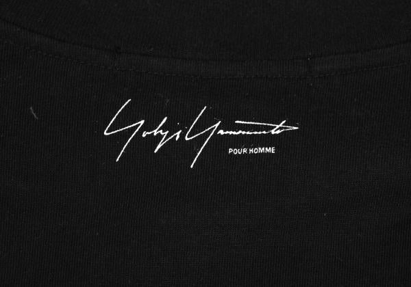 Yohji Yamamoto PH 95AW Back Logo Long Shirt Black Size M