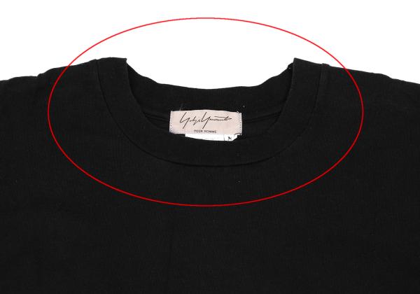 Yohji Yamamoto PH 95AW Back Logo Long Shirt Black Size M