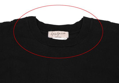 Yohji Yamamoto PH 95AW Back Logo Long Shirt Black Size M