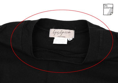 Yohji Yamamoto PH 95AW Back Logo Long Shirt Black Size M