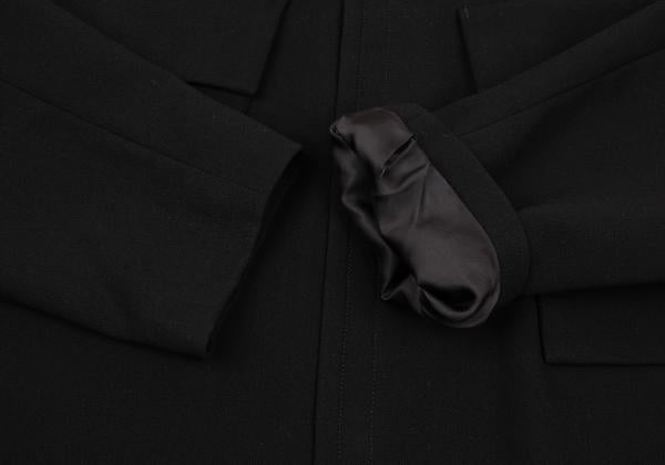 pour deux Wool Snap Design Jacket Black Size M