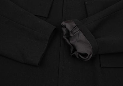 pour deux Wool Snap Design Jacket Black Size M
