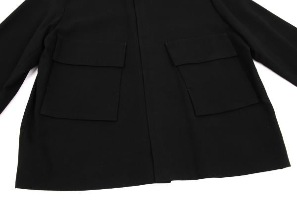 pour deux Wool Snap Design Jacket Black Size M