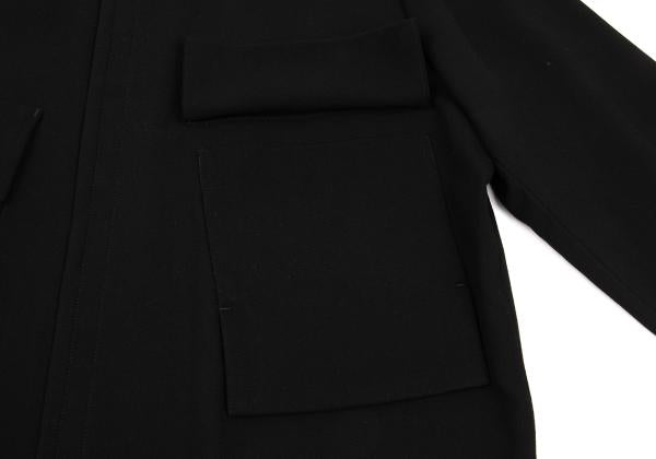 pour deux Wool Snap Design Jacket Black Size M