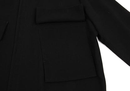 pour deux Wool Snap Design Jacket Black Size M