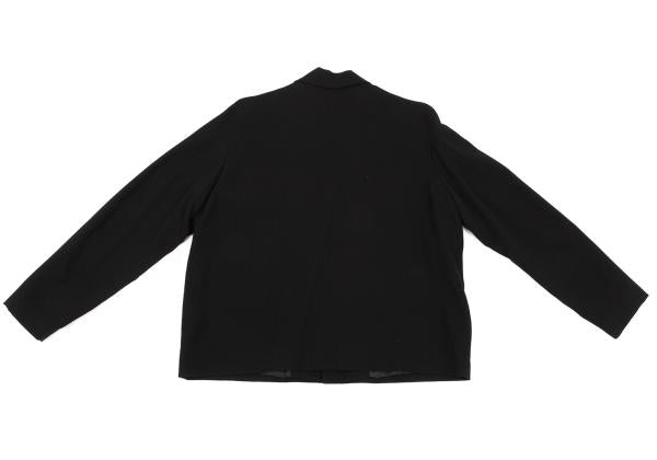 pour deux Wool Snap Design Jacket Black Size M