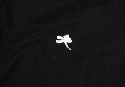 BLACK COMME des GARCONS Poly Floral Shirt Black Size XS