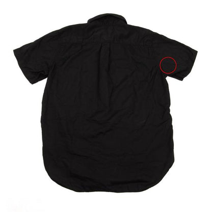 BLACK COMME des GARCONS Poly Floral Shirt Black Size XS