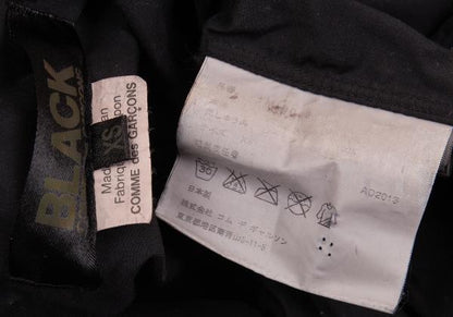 BLACK COMME des GARCONS Poly Floral Shirt Black Size XS