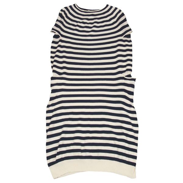 JUNYA WATANABE COMME des GARCONS Striped Navy White Knit Size S